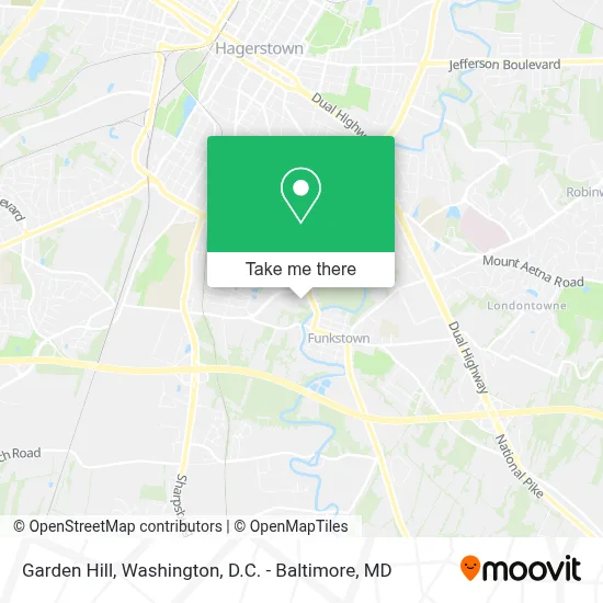 Garden Hill map