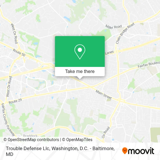 Trouble Defense Llc map