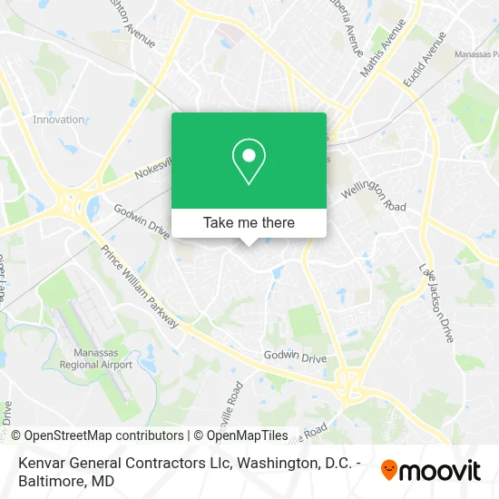 Kenvar General Contractors Llc map