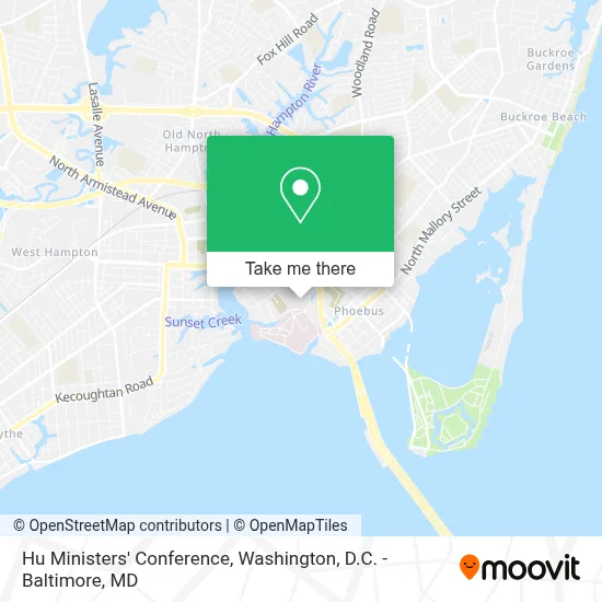 Hu Ministers' Conference map