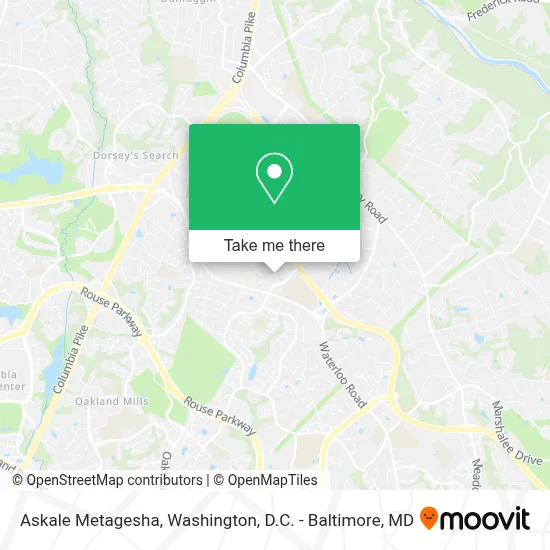 Askale Metagesha map