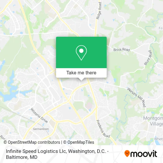 Infinite Speed Logistics Llc map
