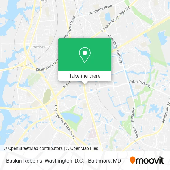 Baskin-Robbins map