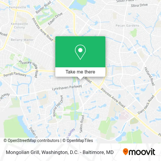 Mongolian Grill map