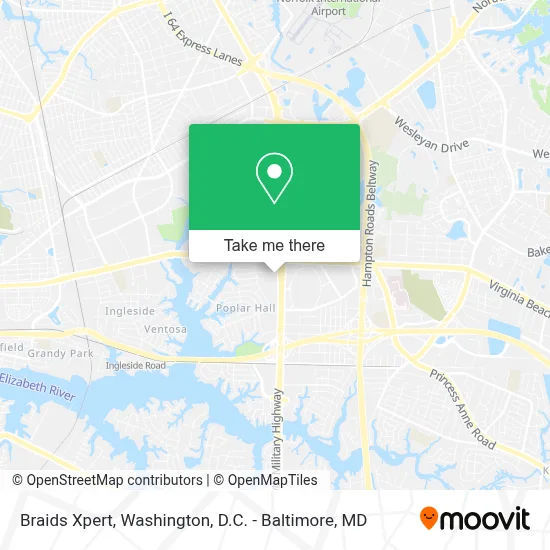 Braids Xpert map