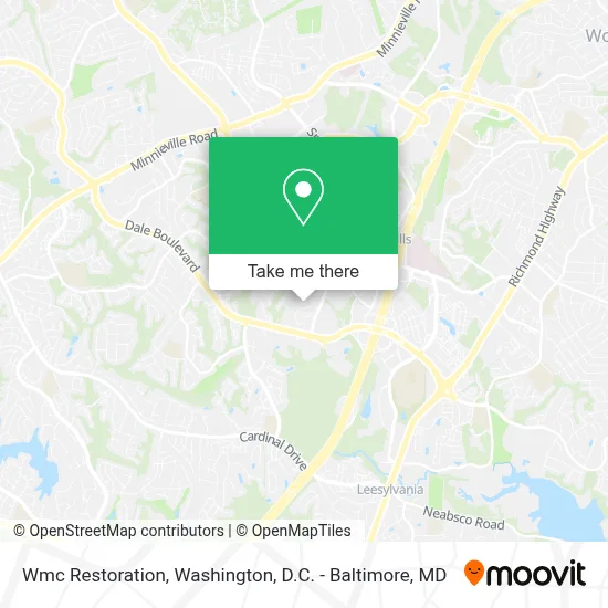 Wmc Restoration map