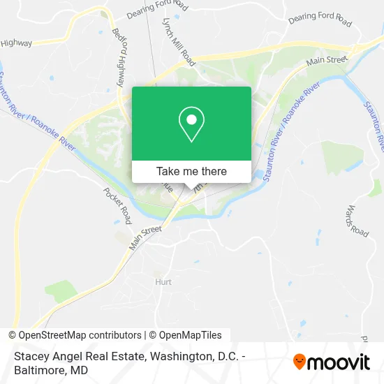 Stacey Angel Real Estate map