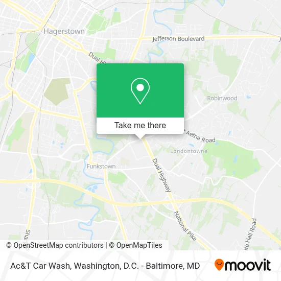 Ac&T Car Wash map