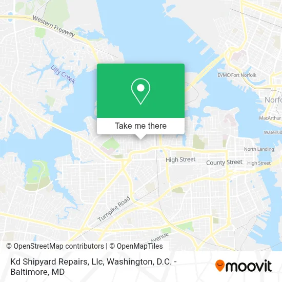 Kd Shipyard Repairs, Llc map