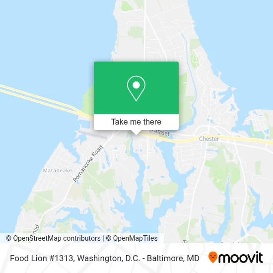 Food Lion #1313 map