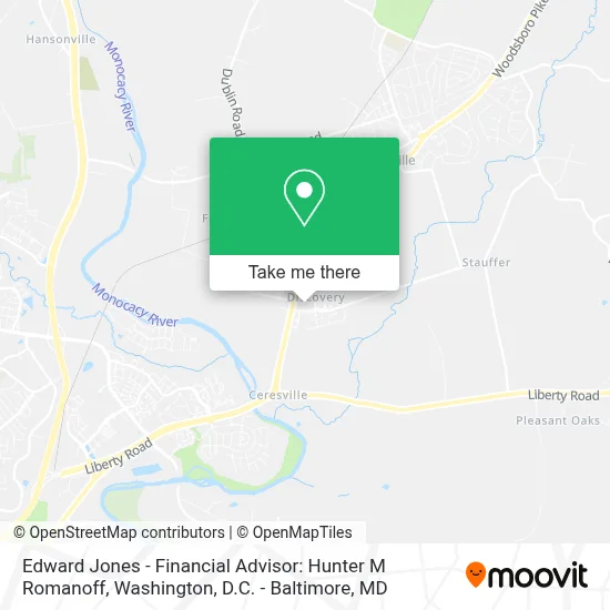 Edward Jones - Financial Advisor: Hunter M Romanoff map