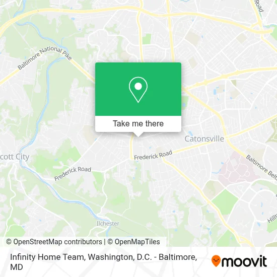 Infinity Home Team map