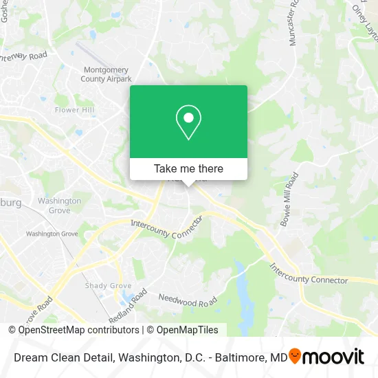 Dream Clean Detail map