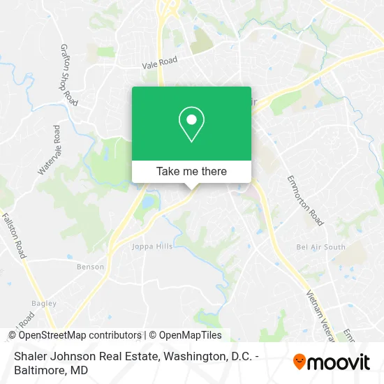 Shaler Johnson Real Estate map