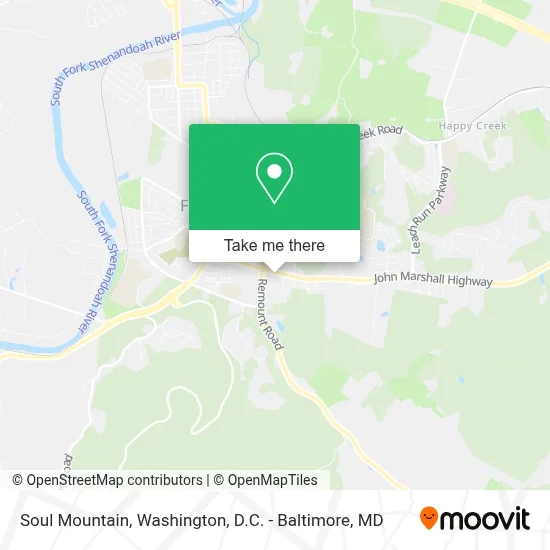 Soul Mountain map
