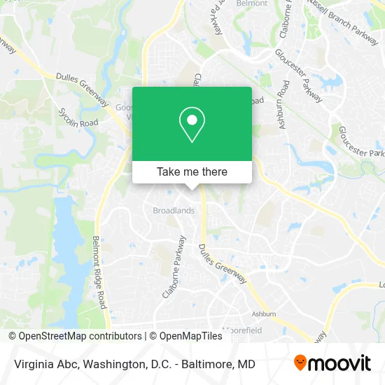 Virginia Abc map