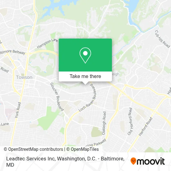 Leadtec Services Inc map
