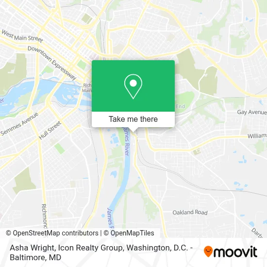 Asha Wright, Icon Realty Group map