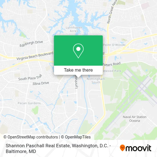 Shannon Paschall Real Estate map