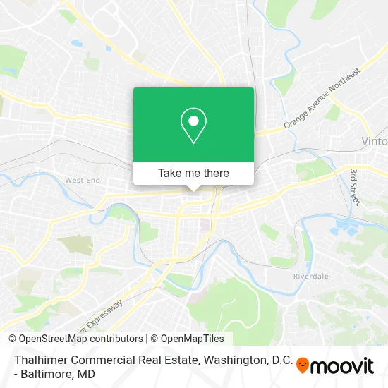 Thalhimer Commercial Real Estate map