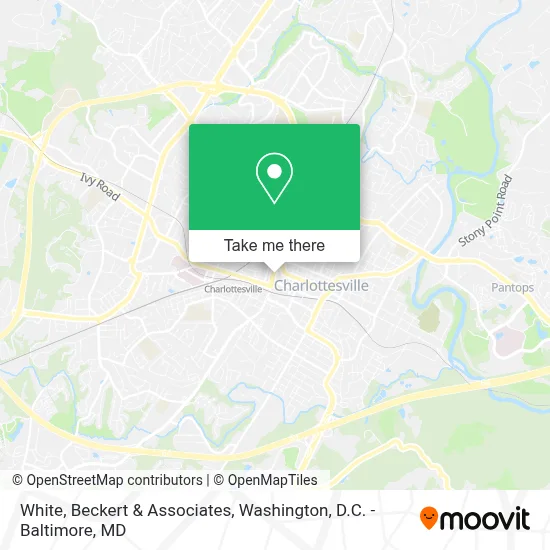 White, Beckert & Associates map