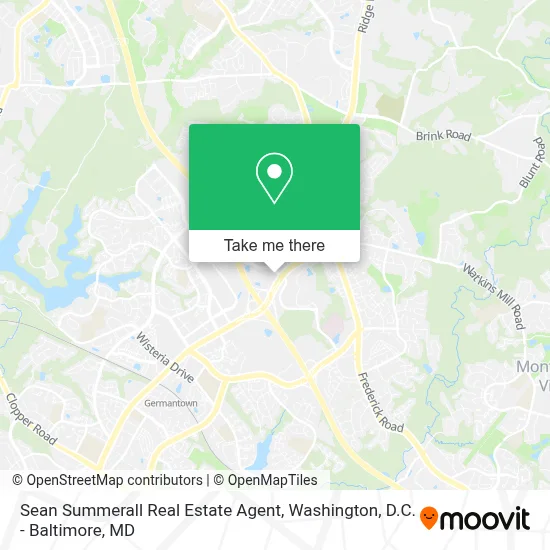 Sean Summerall Real Estate Agent map