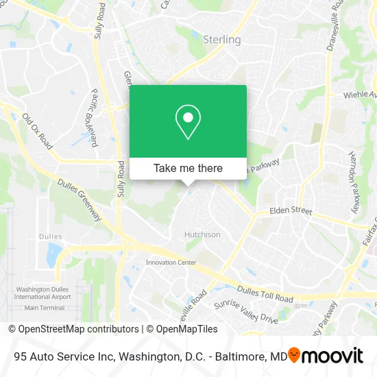 95 Auto Service Inc map