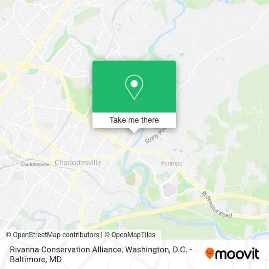 Rivanna Conservation Alliance map