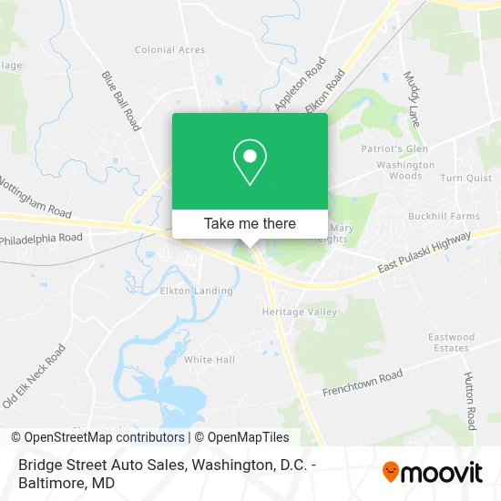 Bridge Street Auto Sales map
