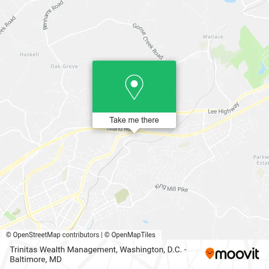 Trinitas Wealth Management map