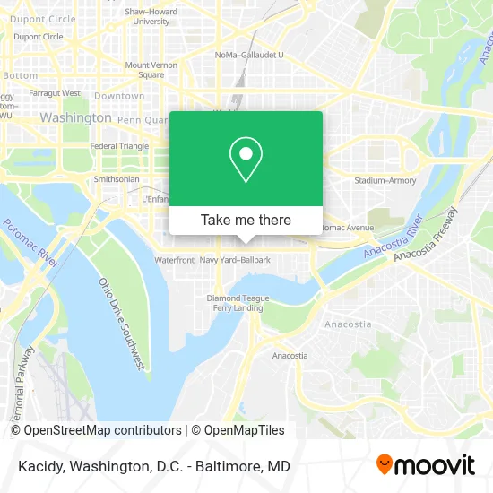 Kacidy map