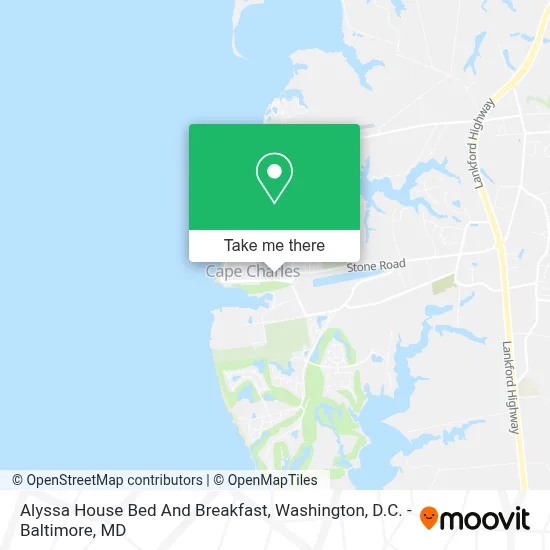 Alyssa House Bed And Breakfast map