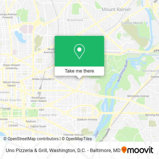 Uno Pizzeria & Grill map
