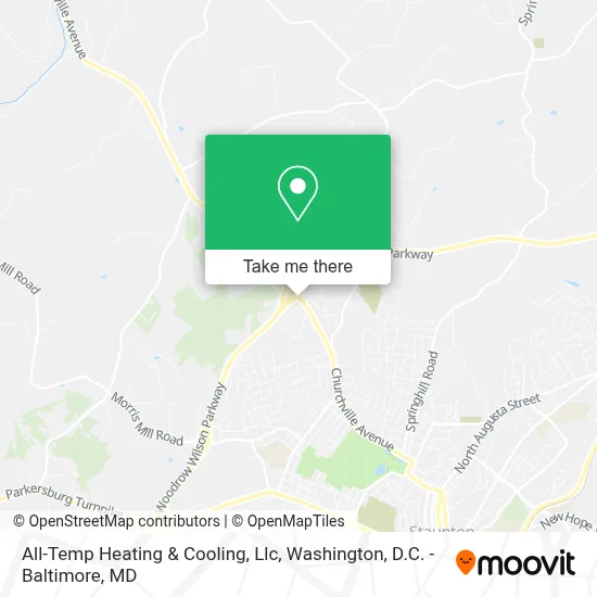 All-Temp Heating & Cooling, Llc map