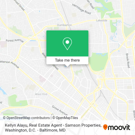Kellyn Alayu, Real Estate Agent - Samson Properties map