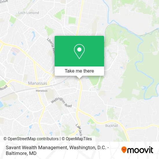 Savant Wealth Management map