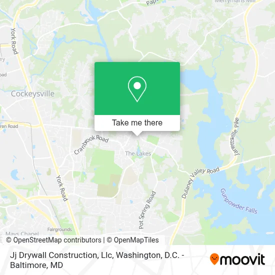 Jj Drywall Construction, Llc map