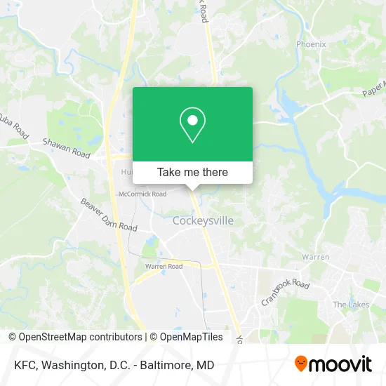 Kfc map