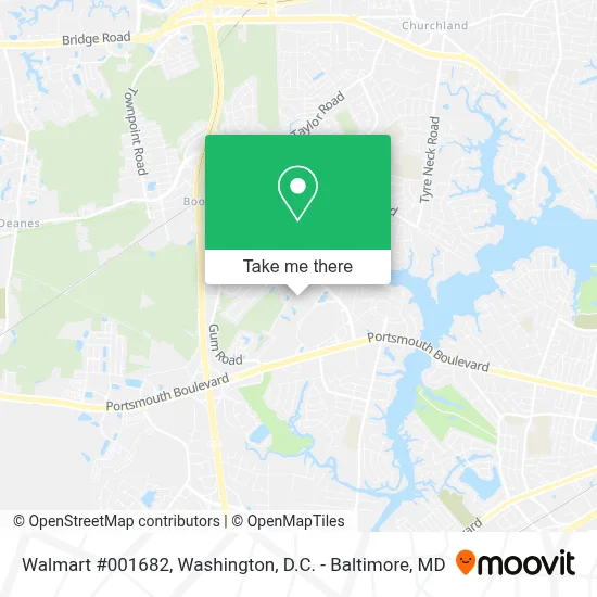Walmart #001682 map