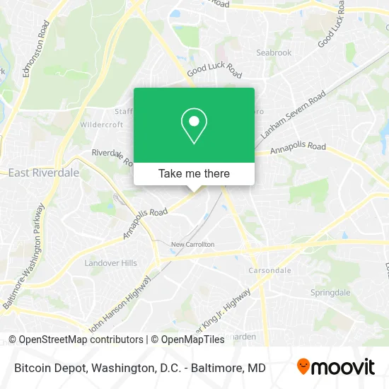Bitcoin Depot map