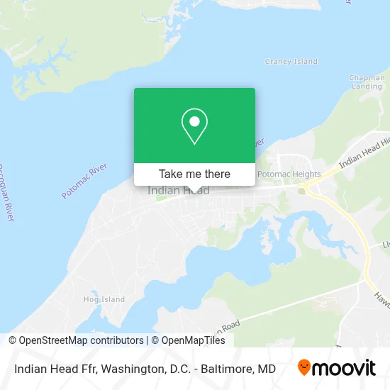 Indian Head Ffr map