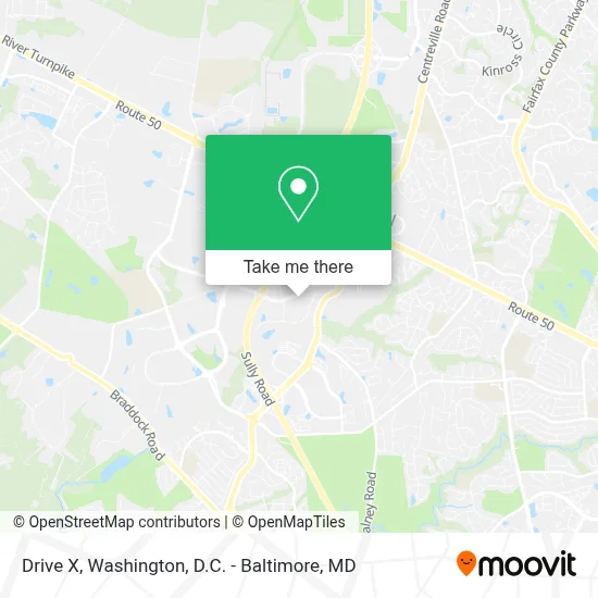 Drive X map