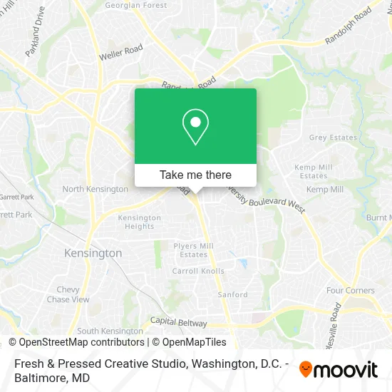 Fresh & Pressed Creative Studio map