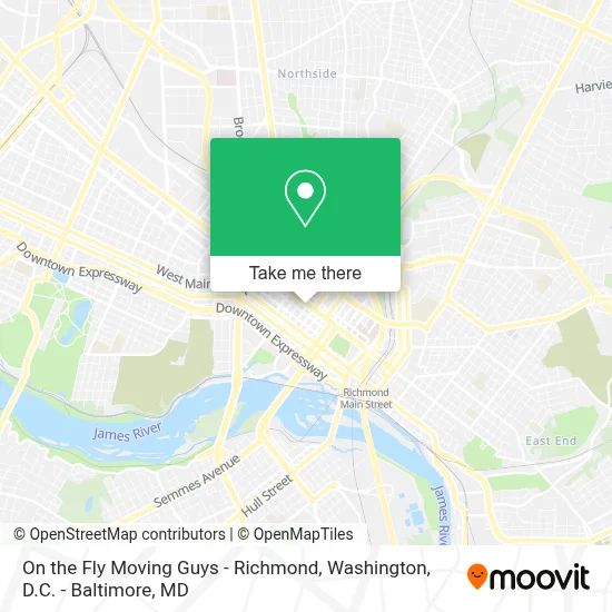 On the Fly Moving Guys - Richmond map