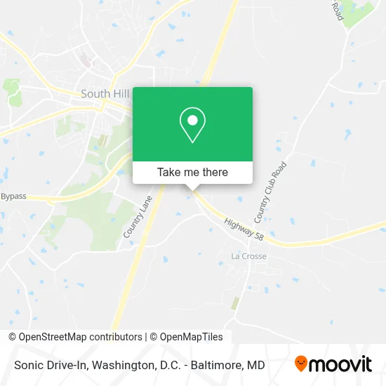 Sonic Drive-In map