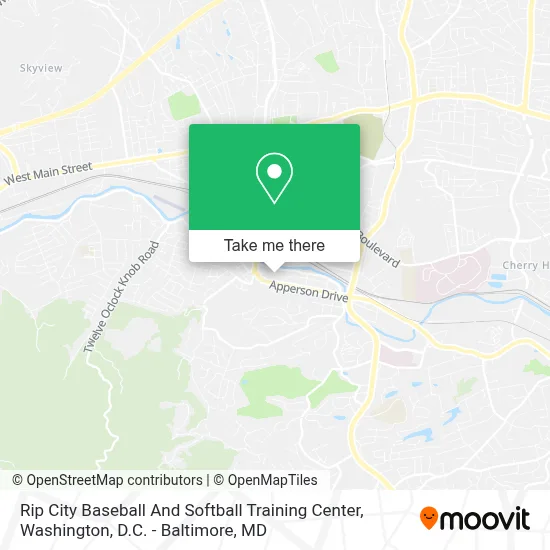 Rip City Baseball And Softball Training Center map