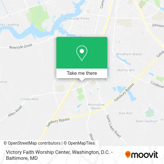 Victory Faith Worship Center map