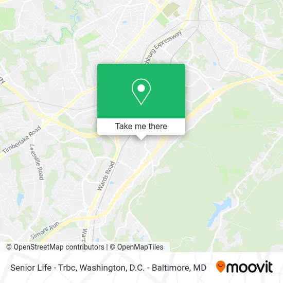 Senior Life - Trbc map
