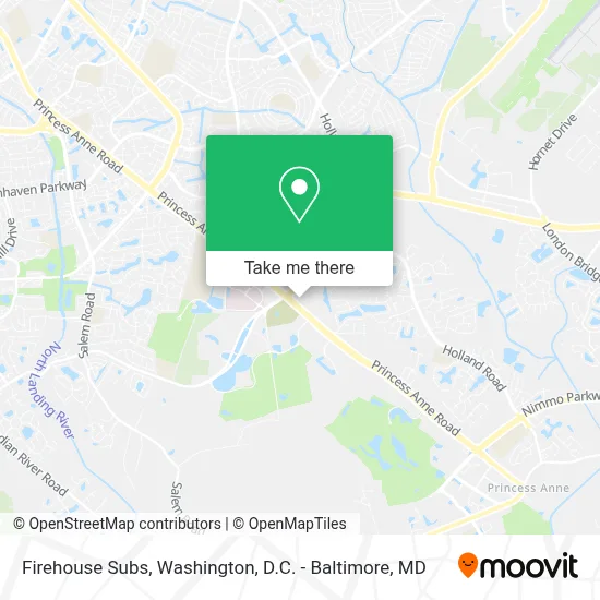 Firehouse Subs map