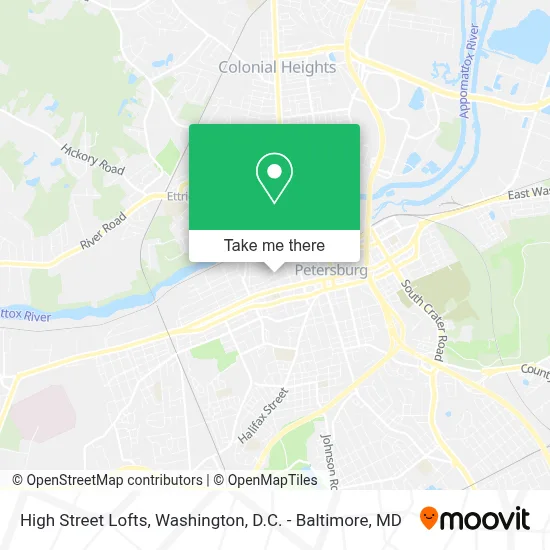 High Street Lofts map